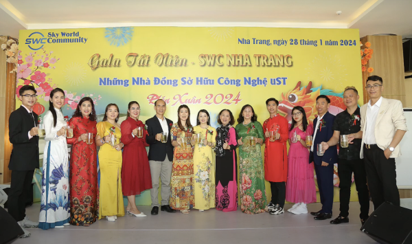 Gala Tất Niên - SWC Nha Trang Năm 2024 - Những nhà Đông Sở Hữu công Nghệ uST